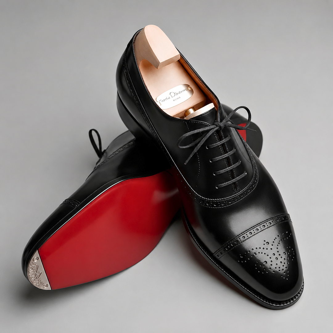 Arvid - Premium Cap-Toe Oxford Shoes