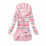 Ines - Thermal Hooded Cardigan