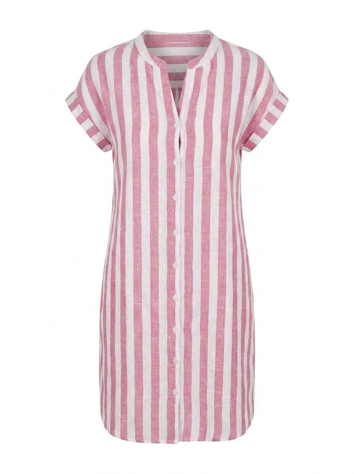 Camelia - Fluid Shirt Dress