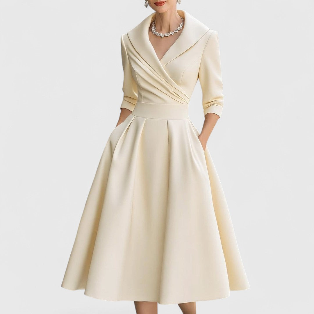 Ralla - Elegant Casual Midi Dress