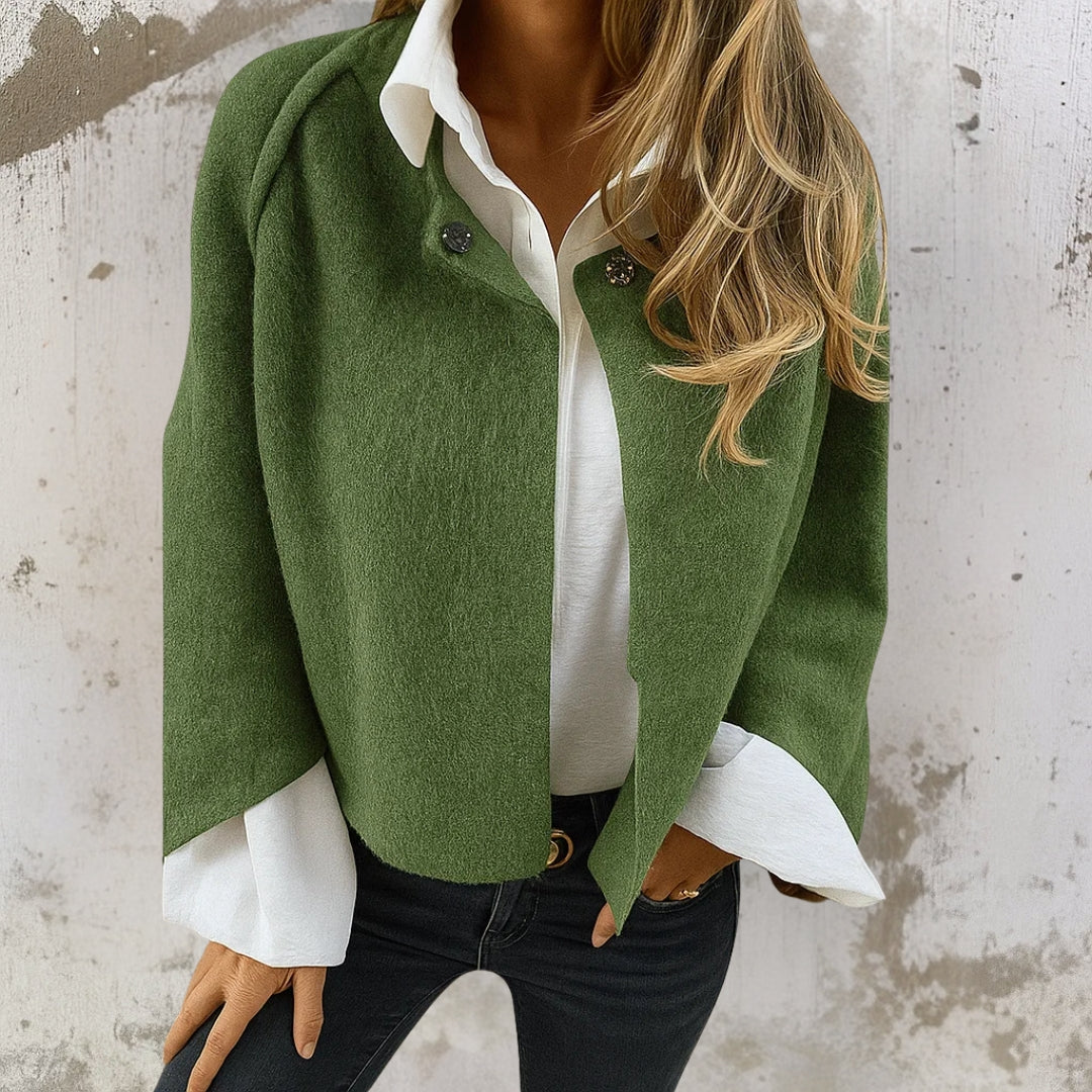 Nalitha - Soft-Touch Cropped Jacket