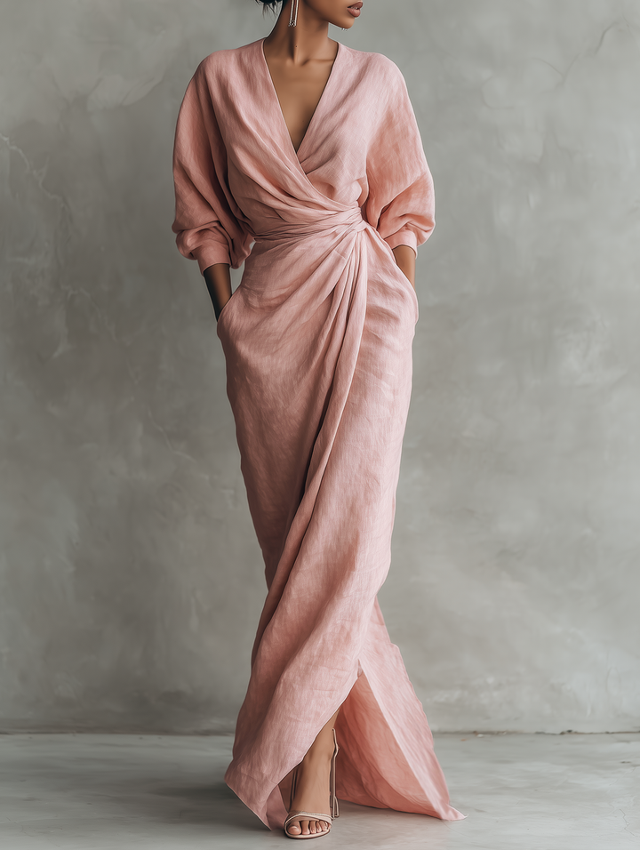 Damaris - Breezy Linen Maxi Dress