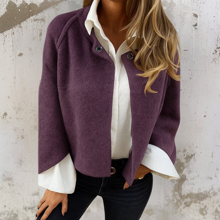 Nalitha - Soft-Touch Cropped Jacket