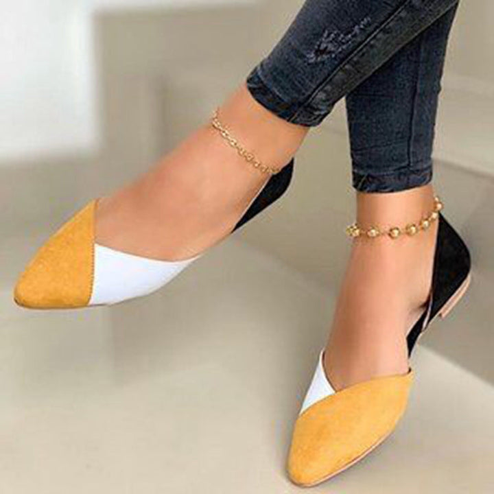 Keely - Premium Pointed-Toe Flats
