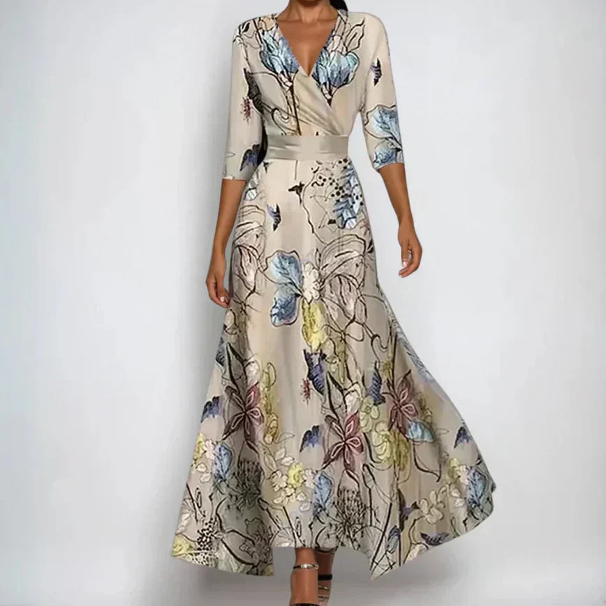 Grace - Soft-Touch Floral Wrap Dress