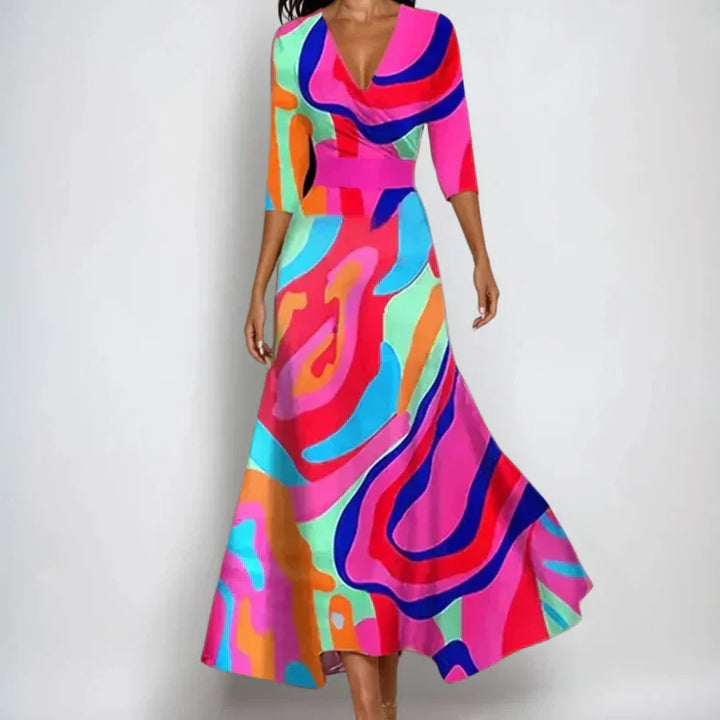 Grace - Soft-Touch Floral Wrap Dress