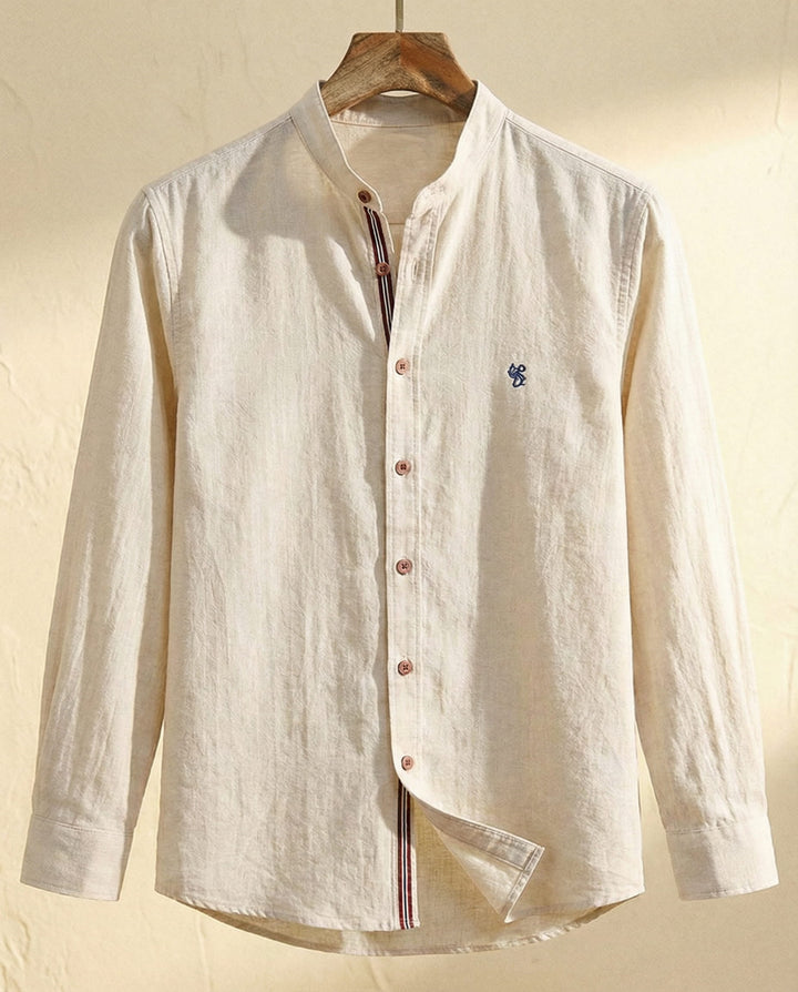 Rydoril - Crisp Officer-Collar Shirt