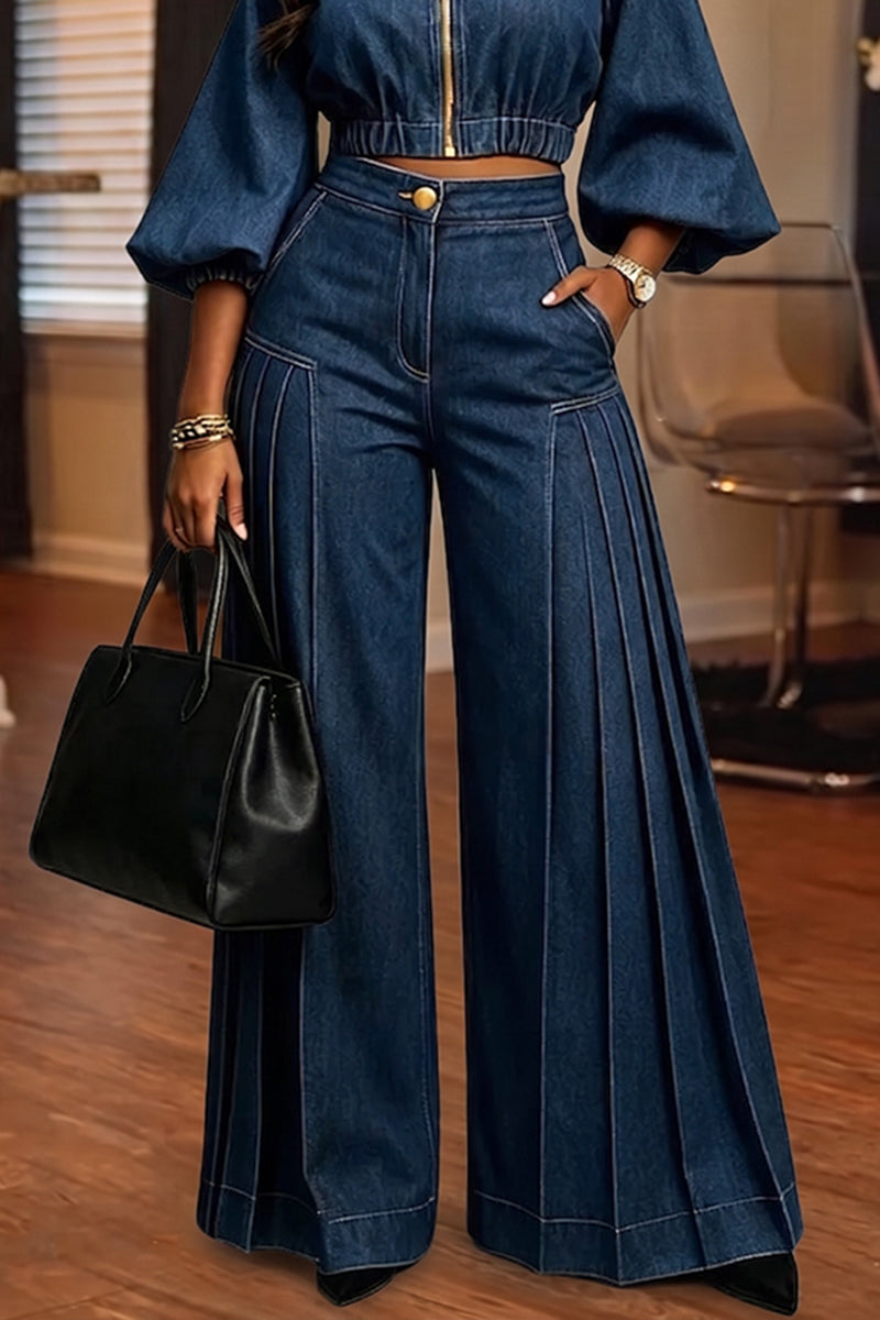 Ailene - Puff-Sleeve Co-ord Set