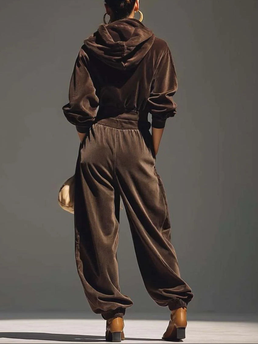 Kirael - Draped Two-Piece Set