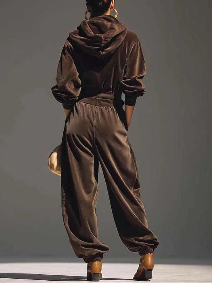 Kirael - Draped Two-Piece Set