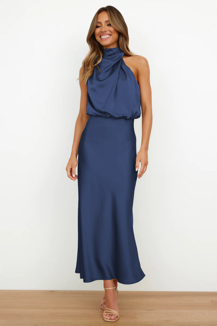 Theodosia - Draped Maxi Dress