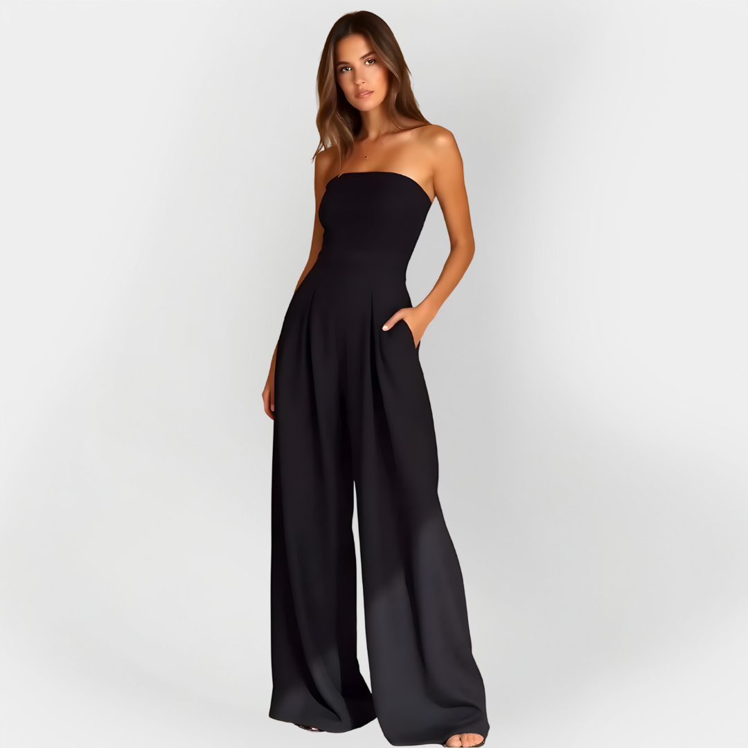 Zerya - Soft-Touch Strapless Jumpsuit