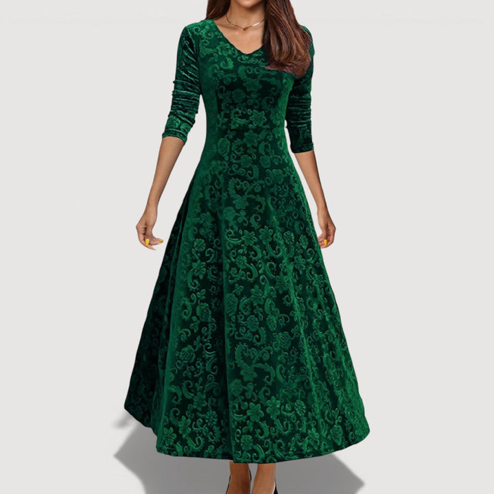Orliya - Luxe Soft-Touch Evening Dress
