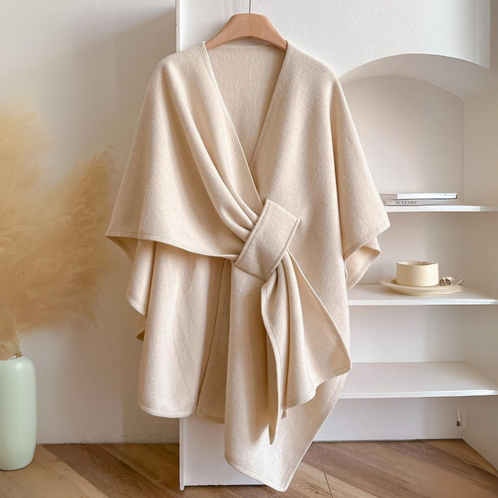 Teysia - Soft-Touch Draped Shawl
