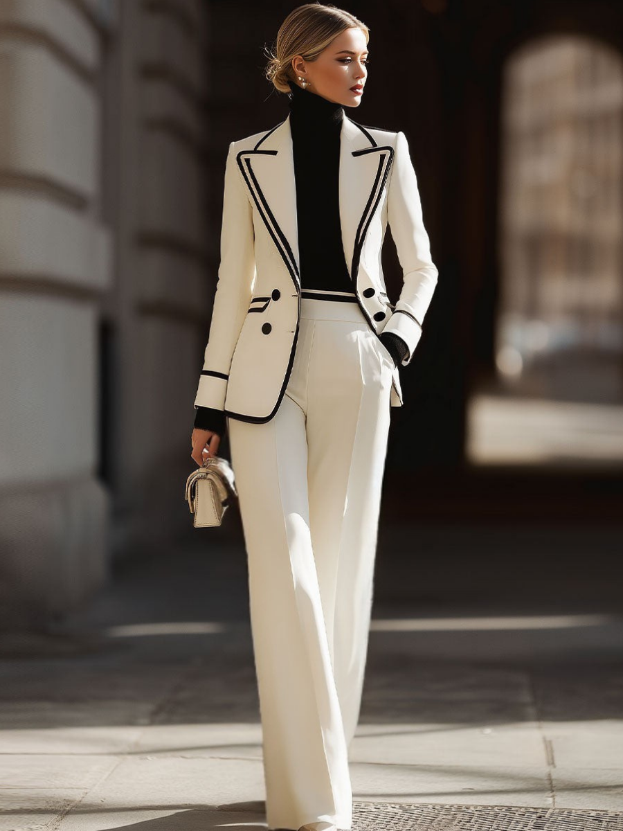 Olyssia - Tailored Suit Set