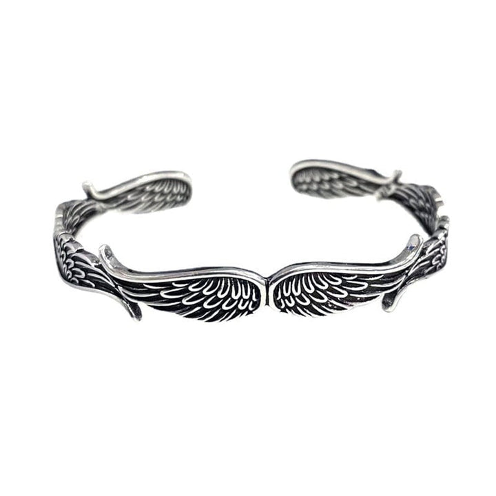 Raveya - Polished Angel Wing Bracelet