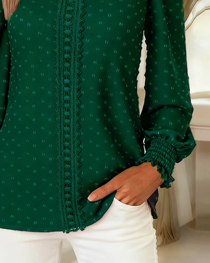 Maricea - Soft-Touch Long-Sleeve Top