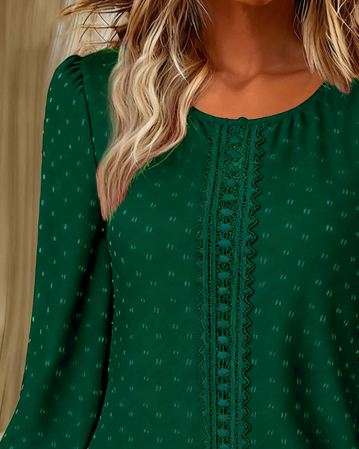 Maricea - Soft-Touch Long-Sleeve Top