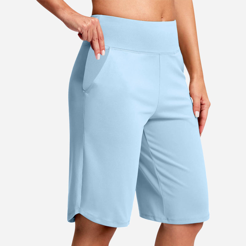 Kendall - High Waist Pocket Biker Shorts