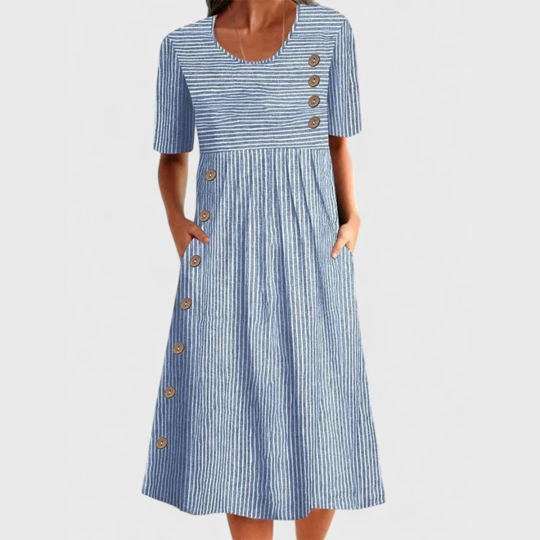 Eline - Stylish Casual Midi Dress
