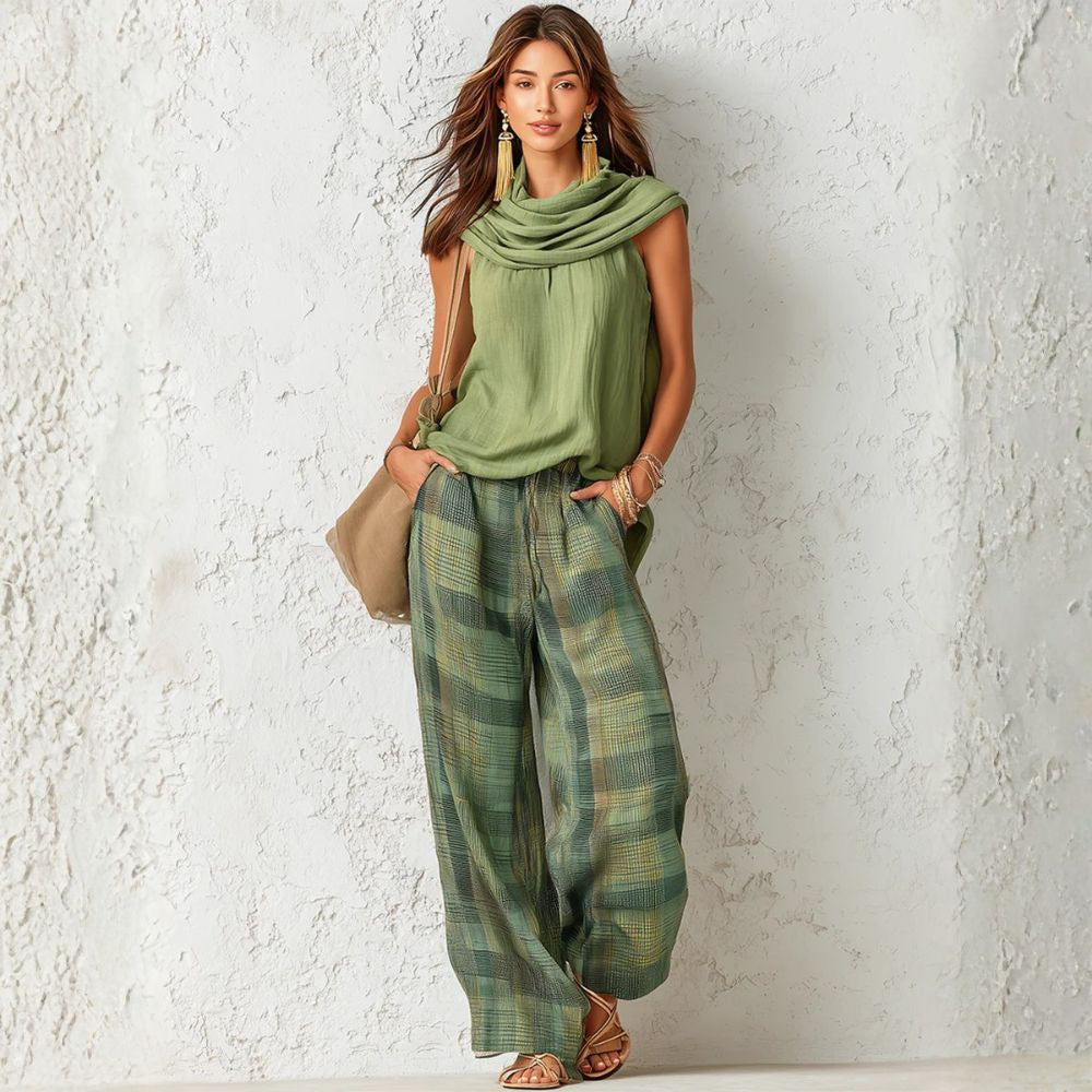 Bernice - Relaxed Fit Two Piece Trouser Set