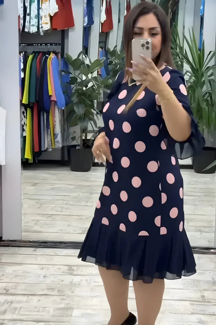 Taisra - Soft-Touch Midi Dress