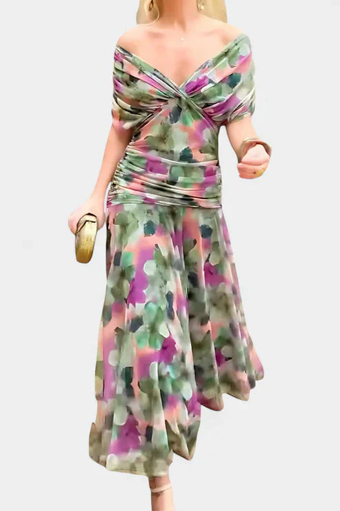 Myna - Elegant Casual Midi Dress