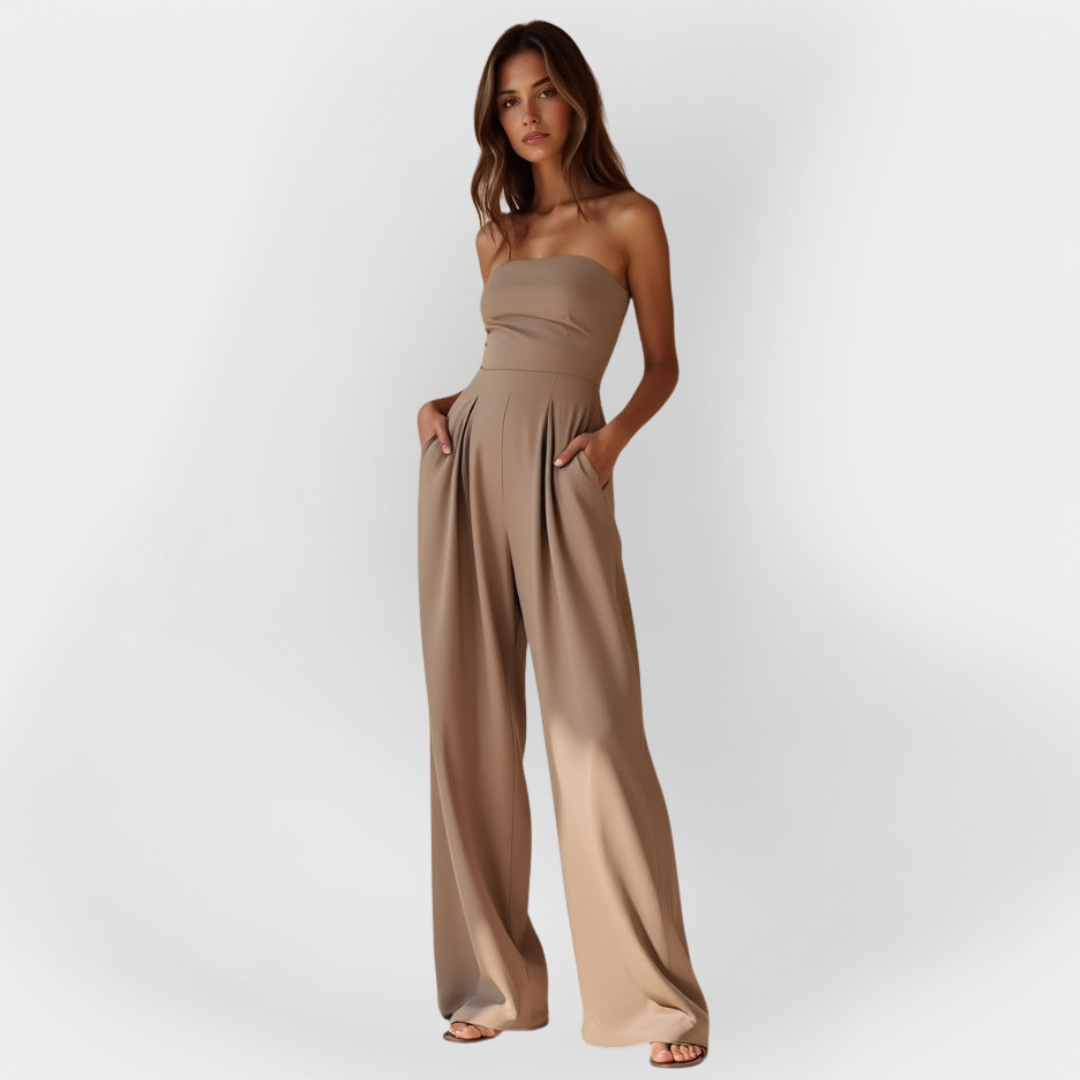 Zerya - Soft-Touch Strapless Jumpsuit