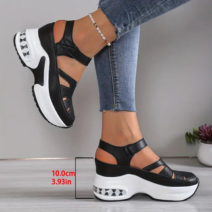 Taniae - Cushioned Orthopedic Wedge Sandals