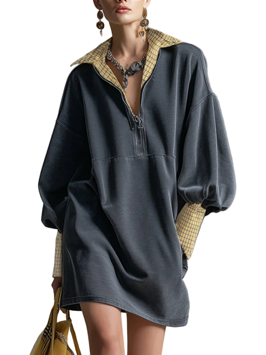 Kovia - Stylish Casual Mini Dress