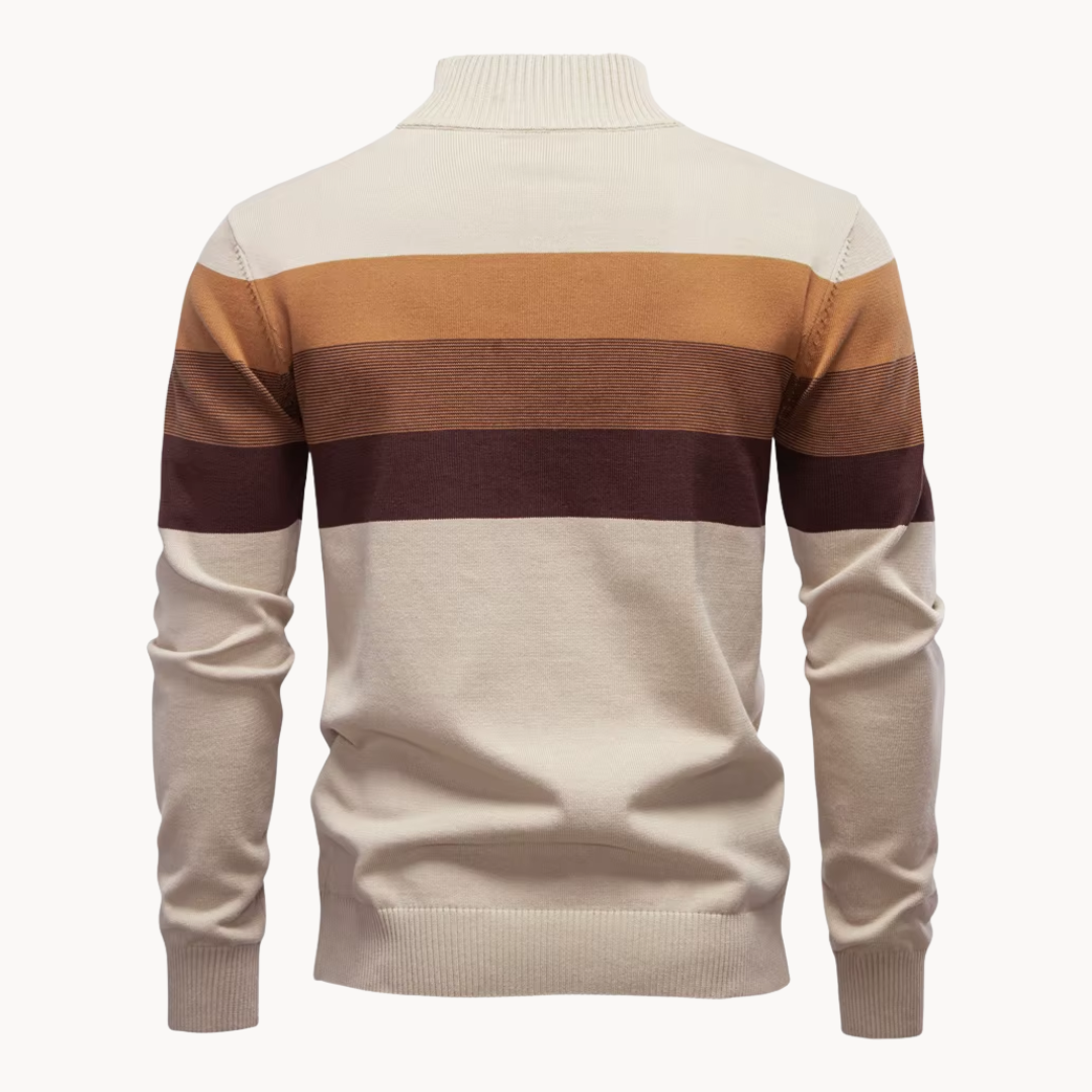 Sylvar - Stretch-Knit Quarter-Zip Sweater