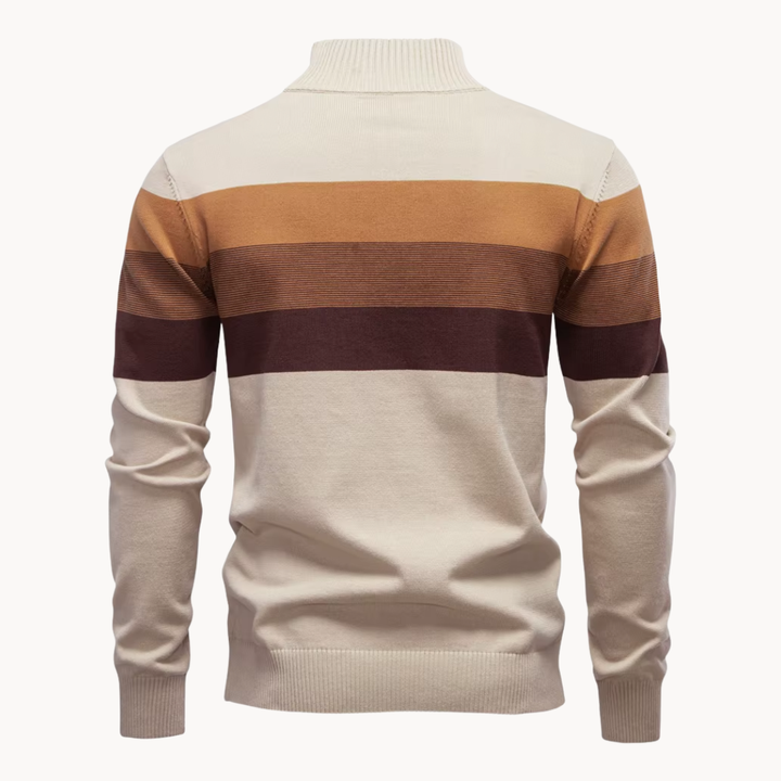 Sylvar - Stretch-Knit Quarter-Zip Sweater
