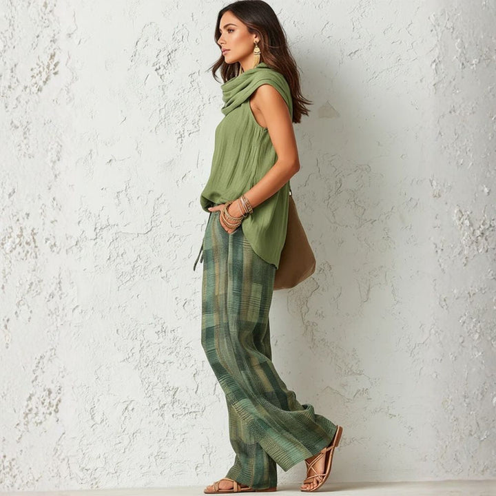 Bernice - Relaxed Fit Two Piece Trouser Set