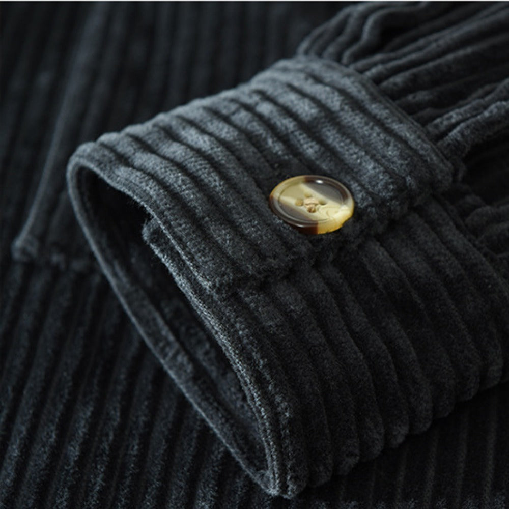 Lenos - Soft-Touch Striped Shirt