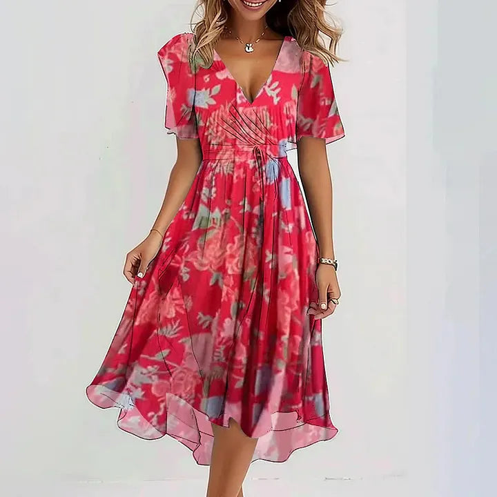 Falyne - Breezy Midi Dress
