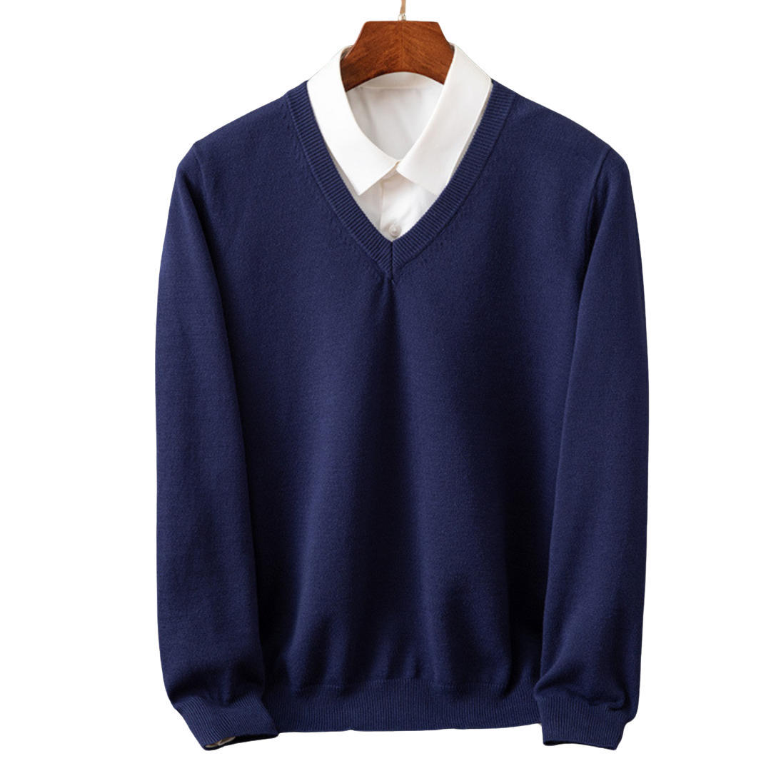 Henry - Soft-Touch V-Neck Jumper