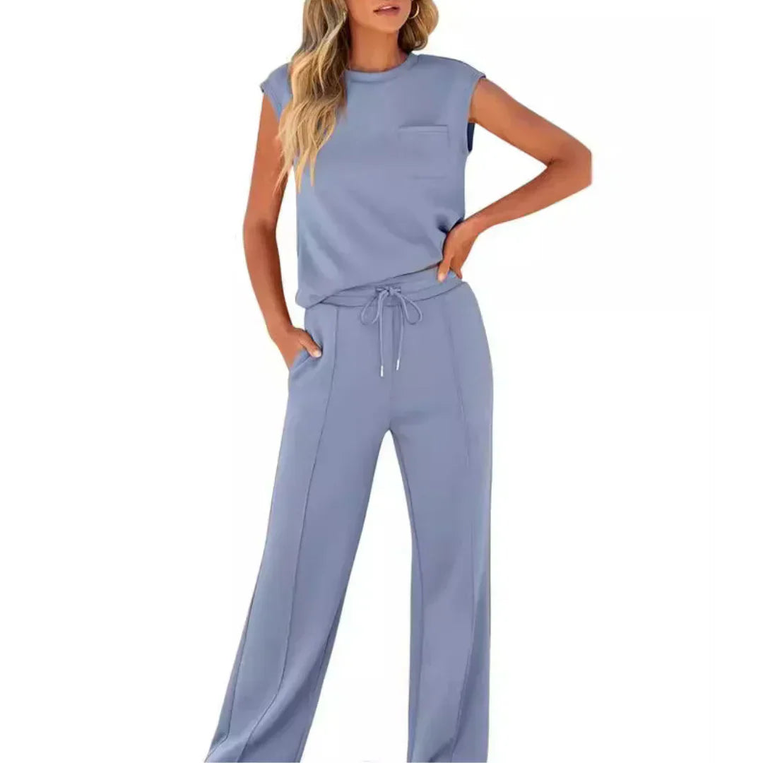 Tivaya - Soft-Touch Lounge Co-ord Set