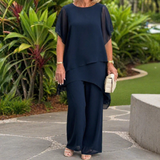 Jessenia - Layered Tunic and Trousers Set