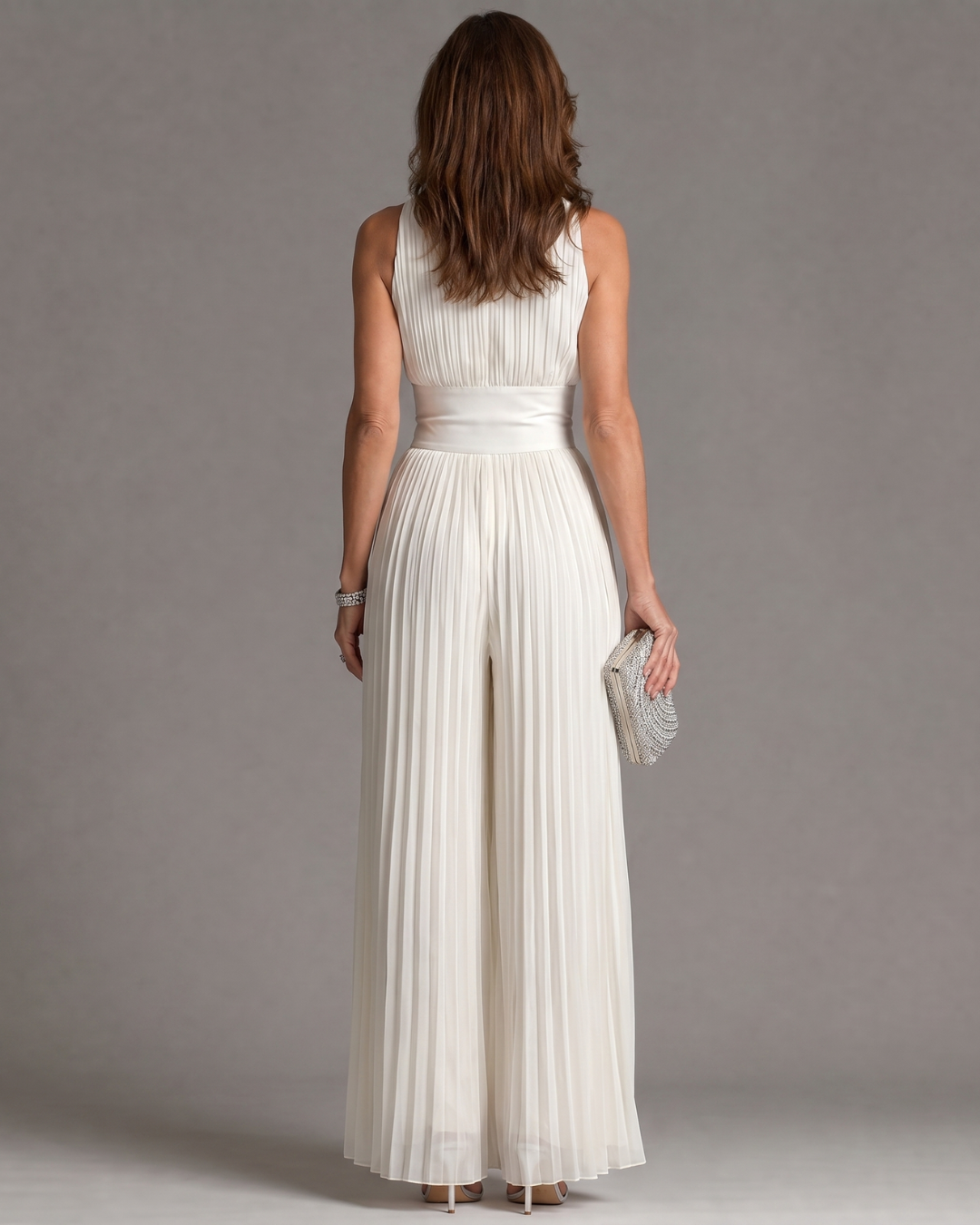 Ellery - Pleated Wide-Leg Jumpsuit