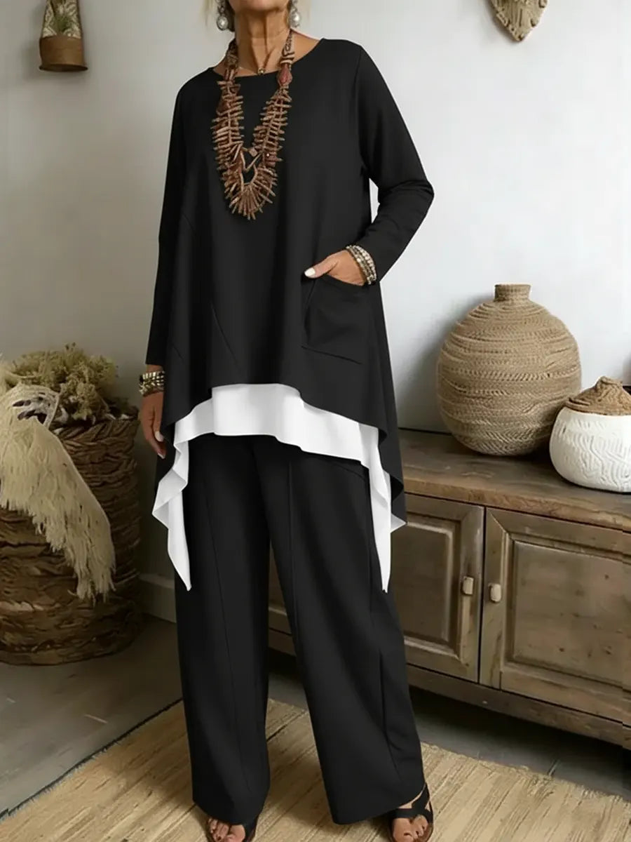 Serelith - Stylish Casual Two Piece Set