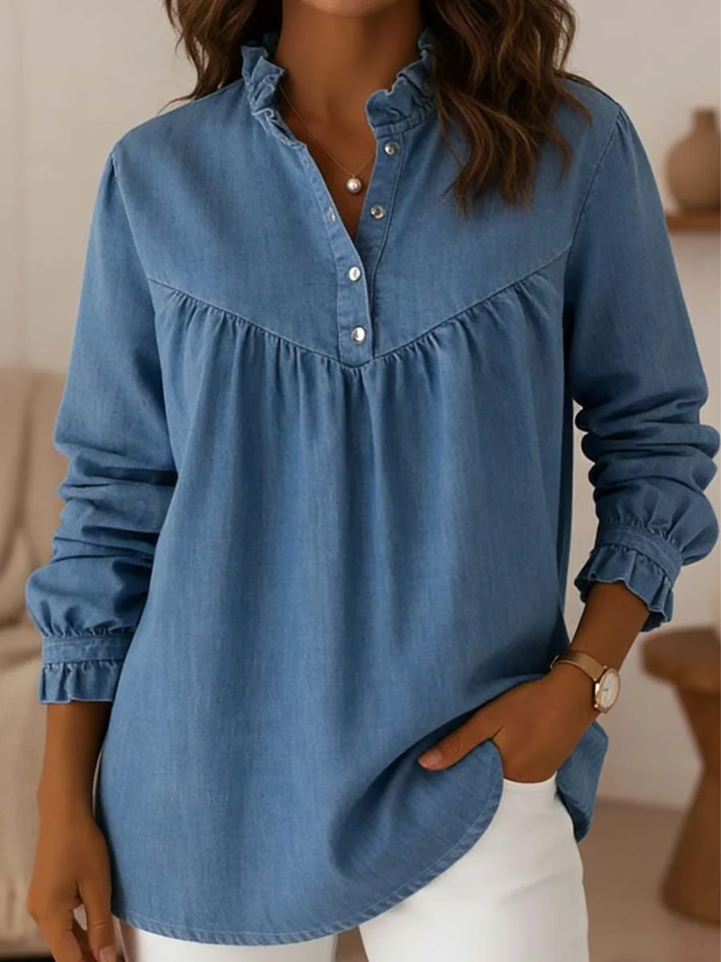 Elvaen - Soft-Touch Blouse