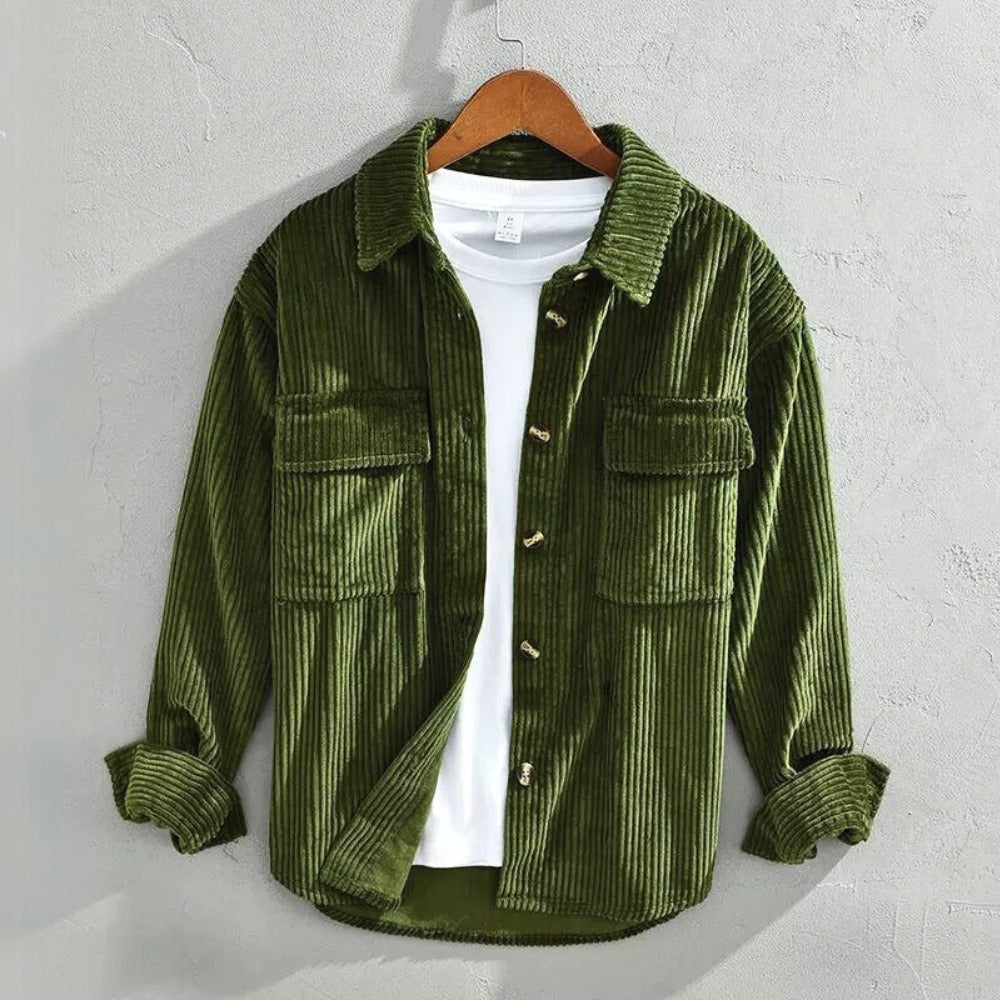 Lenos - Soft-Touch Striped Shirt