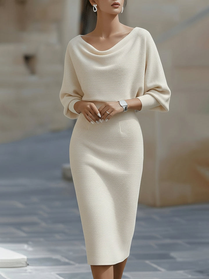 Avalon - Soft-Touch Batwing Midi Dress