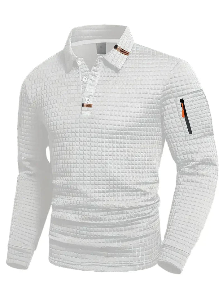 Reeve - Textured Polo Shirt