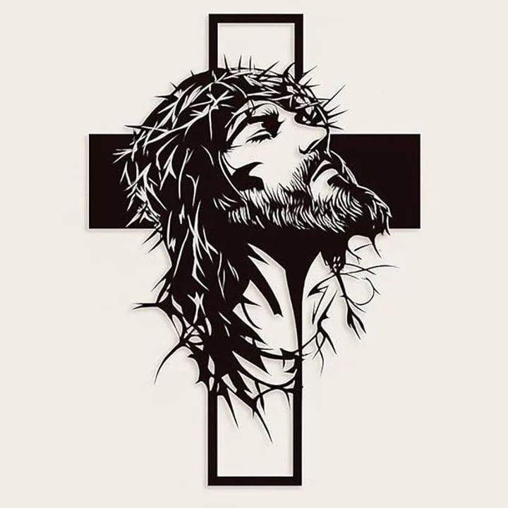 Vearin - Jesus Cross Wall Decor