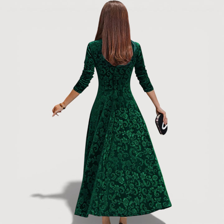 Orliya - Luxe Soft-Touch Evening Dress