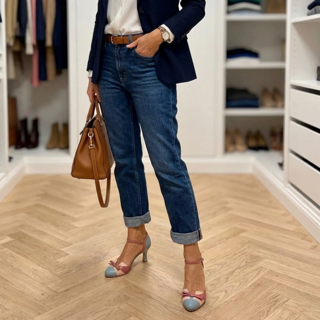 Jolie - Supportive Mary Jane Heels