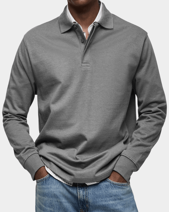 Taevan - Textured Knit Polo