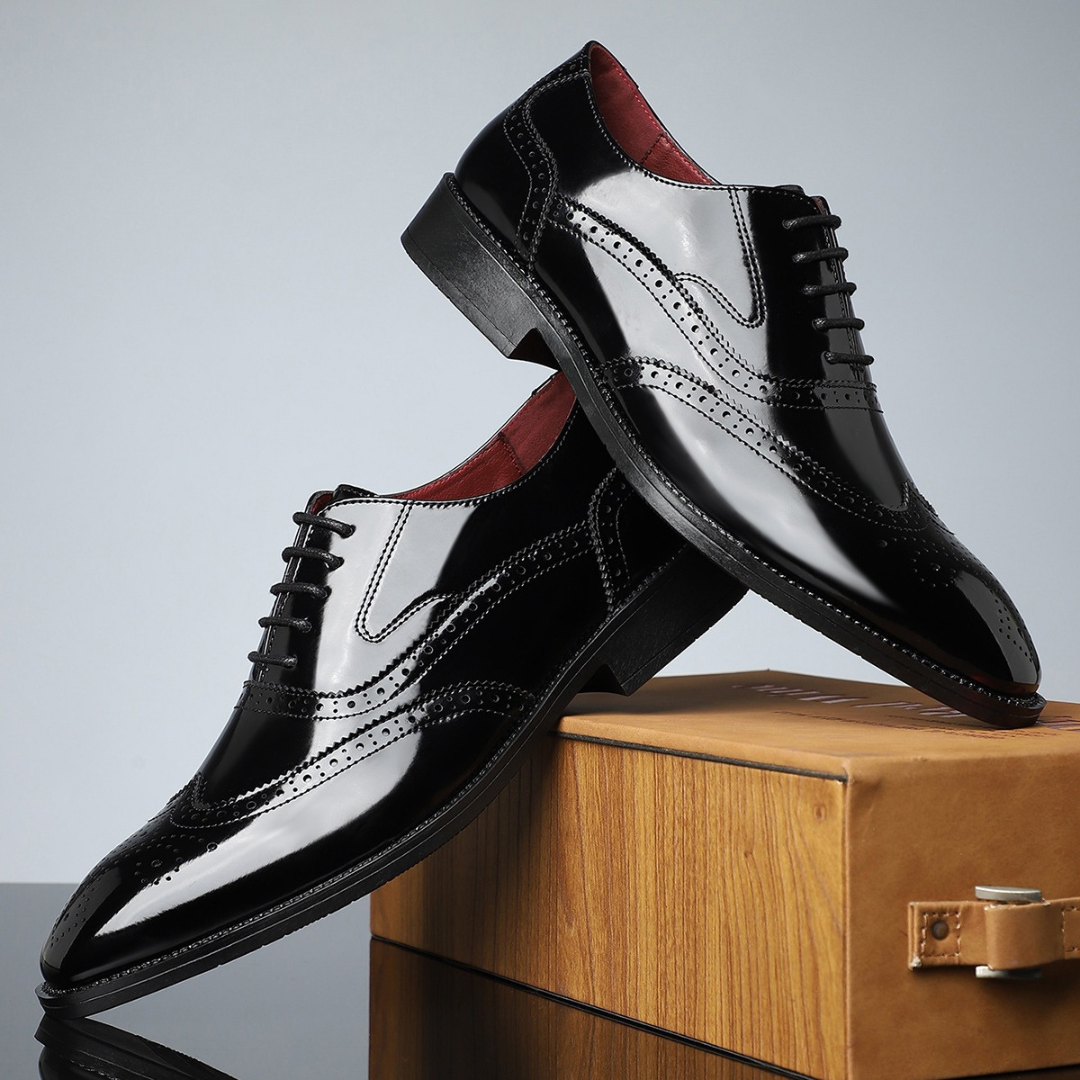 Nalos - Hand-Finished Wingtip Oxfords
