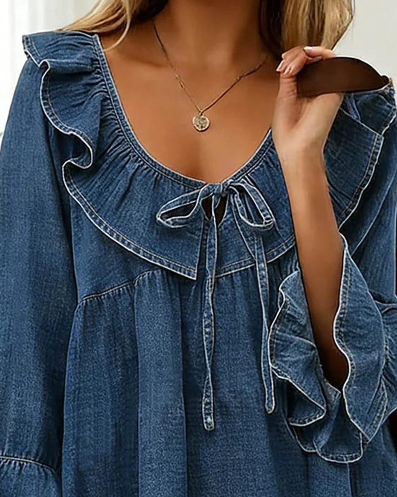 Aislinn - Airy Ruffle Blouse